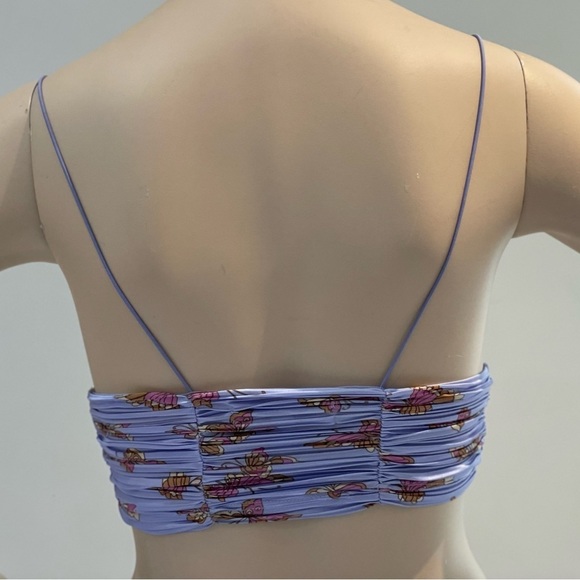 URBAN OUTFITTERS gorgeous satiny cropped/bustier Size XS - Picture 4 of 10